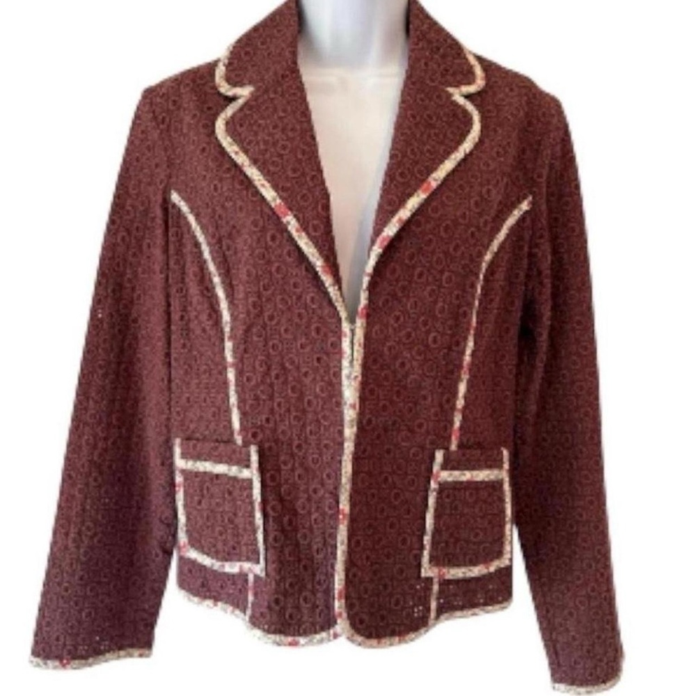Y2K Floral Cottagecore Garden Girl Field Gear Blazer Jacket